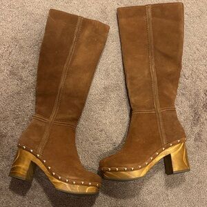 Matisse Suede Knee-High Boots